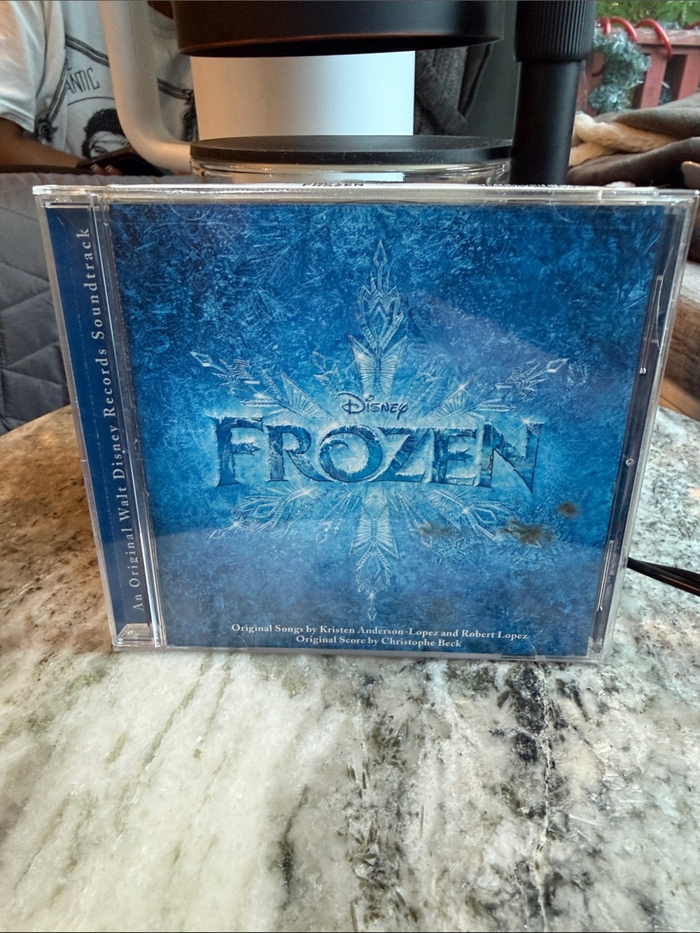 Disney Frozen Soundtrack CD - Deep Blue Cover